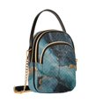 thumbnail image 7 of FORMRS Crossbody Bag for Women Quilted Travel Shoulder Cell Phone Purse with Chain Strap Handbag, Black Marble, 7 of 7