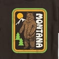 thumbnail image 2 of Instant Message - Montana Bear Badge  - Men's Short Sleeve Graphic T-Shirt, 2 of 5