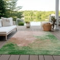 thumbnail image 6 of Addison Rugs Chantille Indoor/Outdoor Transitional Watercolors Pink Washable Rectangle Rug, 5' x 7'6", 6 of 6