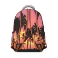 thumbnail image 3 of Reliable Hawaii Tropical Wind Palm Leaves Backpack: Large Capacity Daypack for Students with Padded Laptop Compartment, Perfect for High School & College Commute, A Great Gift for Women & Men, 3 of 6