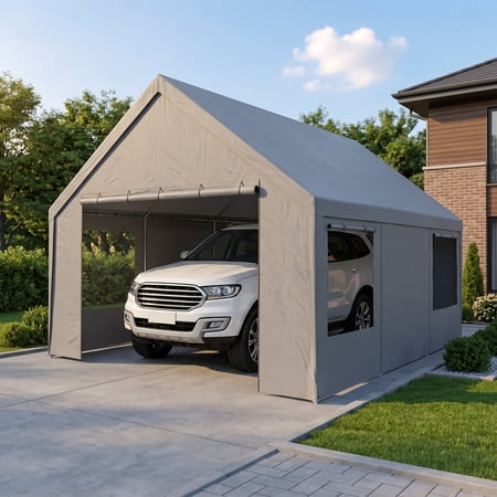 Sanopy 20-Foot by 20-Foot Carport