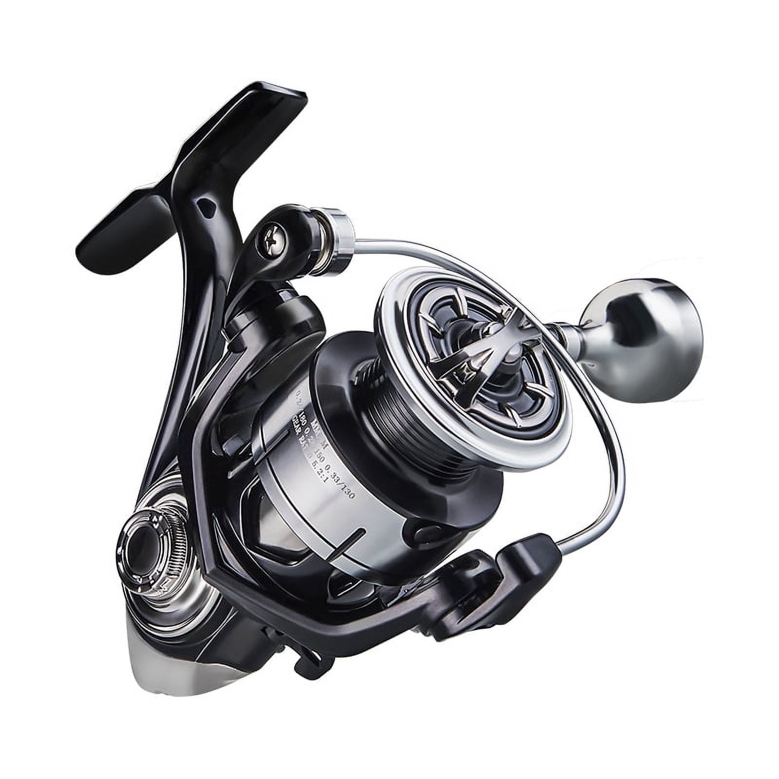 DEUKIO New arrival Saltwater Fishing Reel Metal Ball Knob Spinning Reels 2000-7000 3+1BB 5.2:1 Max Drag 15KG Water-Proof Reels