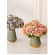 thumbnail image 2 of Xiao Hua Ramo de rosas artificiales de seda, hortensias, estilo vintage para boda (vino), 2 of 3