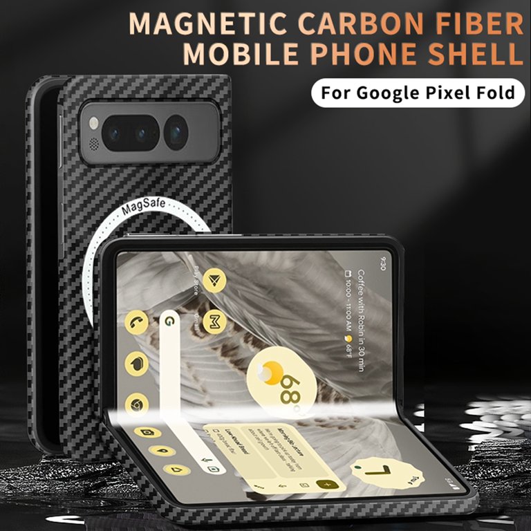 Magnet Aramid Carbon Fiber Phone Case Cover On For Samsung Galaxy