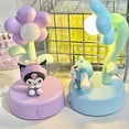 thumbnail image 2 of Lámpara de escritorio Anime Kuromi Kawaii Sanrio Creative Cinnamoroll Dream Night Light, dibujos animados, lindo juguete dulce, regalo de cumpleaños, 2 of 4
