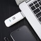 thumbnail image 1 of 1x 4G Router USB Inalámbrico Versión de la UE Dispositivo de módem Adaptador de red de plástico Móvil LTE Soporte de bolsillo para computadora Hugo Router de wifi, 1 of 10