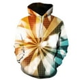 thumbnail image 2 of 3D Printed Time Tunnel Three-dimensional E-commerce Men's Sweater Hoodie Without Hood, 2 of 4