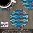 thumbnail image 2 of Thirstystone Coastal Fish Single Round Absorbent Stone Coaster Create Your Own Set, 2 of 7