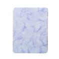 thumbnail image 2 of SaniMore Tri-fold Stand Case for Samsung Galaxy Tab A7 Lite 8.7" 2021 Model (SM-T220/T225), PU Leather Marble Skin Shockproof TPU Back [Auto Wake/Sleep + Pen Holder] Full Protective Shell, Purple, 2 of 8