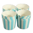 thumbnail image 2 of WM25 50 X Cupcake Paper Cake Case Baking Cups Liner Muffin Dessert Baking Cup,Blue Striped, 2 of 2