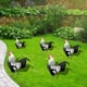 thumbnail image 3 of Estacas De Jardín Adorno de acrílico para fiestas en el patio, estatuas de animales para jardín para casa, granero (E) Ndcxsfigh  Libre de BPA, 3 of 4