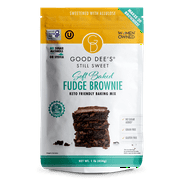 Good Dee's Soft Baked Keto Brownie Mix, Double Batch Bag 1 lb bag, No Sugar Added, Gluten Free, Grain-Free, Nut-Free, Soy-Free, Diabetic, Atkins