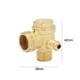 thumbnail image 3 of Válvula de retención de tres vías de 3 puertos Accesorios de compresor de aire con rosca macho de 550 W/1100 W Ehuebsd Para estrenar, 3 of 3
