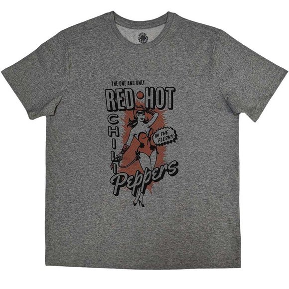 Peppers T-Shirt en Coton Red Hot Chili pour Adulte In The Flesh
