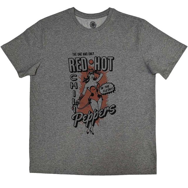 Red Hot Chilli Peppers Adult In The Flesh Cotton T-Shirt