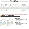 thumbnail image 2 of Bigersell Sleep Bras for Women On Sale Wireless Push up Bras for Women Longline Bra Style C45 Full-Coverage Bras Front Button Bra Closure Juniors Plus Size Wireless Bras with Support and Lift Beige L, 2 of 3