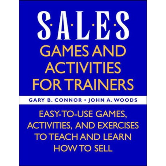 Pre-Owned Sales: Games and Activities for Trainers (Paperback) 0070718474 9780070718470