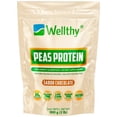 thumbnail image 1 of WELLTHY | Prote&iacute;na Vegana Sabor Chocolate. 900g. 25g de Prote&iacute;na por Porci&oacute;n. Gluten Free. Low Carb. Sugar Free. Plant Based. 30 Porciones por envase, 1 of 9