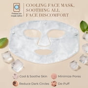 Red Light Therapy Mask for Face, Rechargeable LED Photon Face Mask for Face, Skin Tightening & Radiant Glow, Professional Home Skincare Device Black