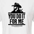 thumbnail image 3 of Yellowstone  - You Do It For Me - Juniors Cropped Cotton Blend T-Shirt, 3 of 6