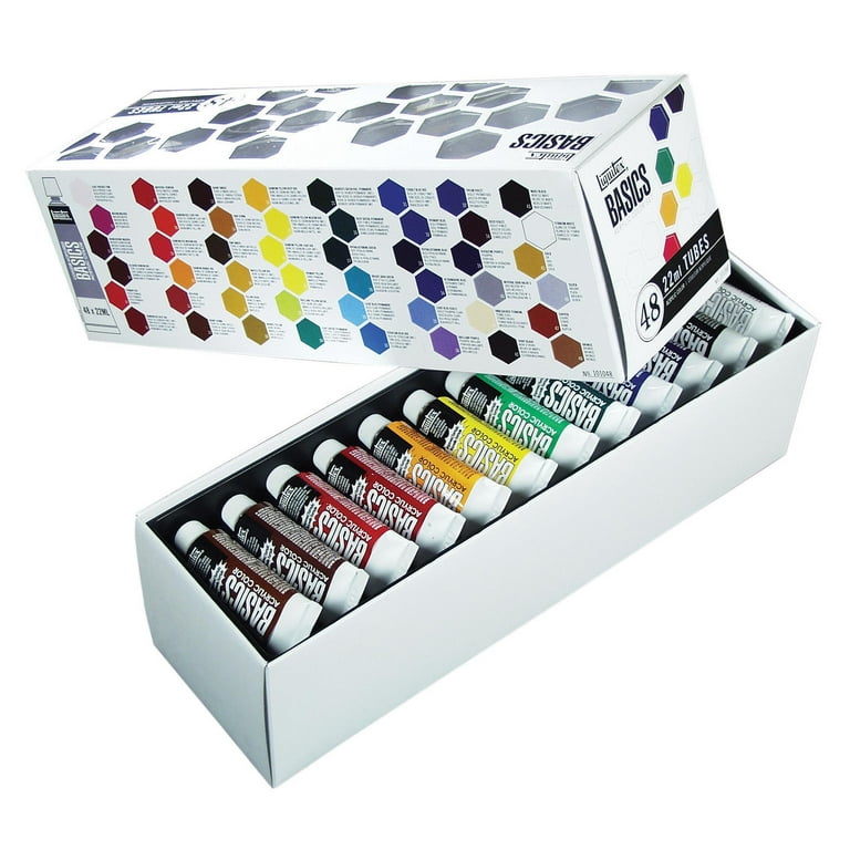 Liquitex BASICS Acrylic Paint Tube 48-Piece Set 