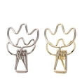 thumbnail image 1 of Pequeños Clips De Carpeta, Clips De Carpeta Con Forma De Corona De Dibujos Animados Lindos Para La Clasificación De Documentos ANGGREK Otros, 1 of 8