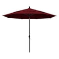 thumbnail image 1 of California Umbrella 11 ft. Fiberglass Double Vent Sunbrella Tilt Market Umbrella, 1 of 11