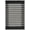 Gray/Ivory Black, variant on SAFAVIEH Pyramid Josephina Striped Area Rug, Gray/Ivory Black, 5'3" x 7'8"
