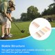 thumbnail image 3 of Toystoory 6 piezas de plástico en T, accesorios deportivos, portabolas, suministros de Golf, diseño especial, accesorio de entrenamiento Golf, 3 of 6