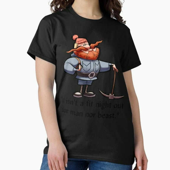 Yukon Cornelius Funny Rudolph The Red Nosed Reindeer Holiday Graphic Unisex T-Shirt U444, Up to 5XL