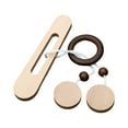 thumbnail image 4 of Rompecabezas de madera Cuerda Juegos para Desenredo Desarrollar Inteligencia Bloqueo IQ Desafío para Juguete Fiesta Favor Regalo de Salvador rompecabezas, 4 of 10