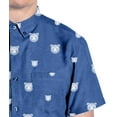 thumbnail image 4 of Visive Mens Big And Tall Short Sleeve Button Shirt, Printed Bear Shirts, 4 of 6