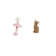 thumbnail image 5 of Estatua de la bailarina,Estatua de niña de ballet Escultura de niña de resina Artesanía,Figura de bailarina para decoración de escritorio,Figura de escritorio,Estatua de gato,linda, 5 of 8