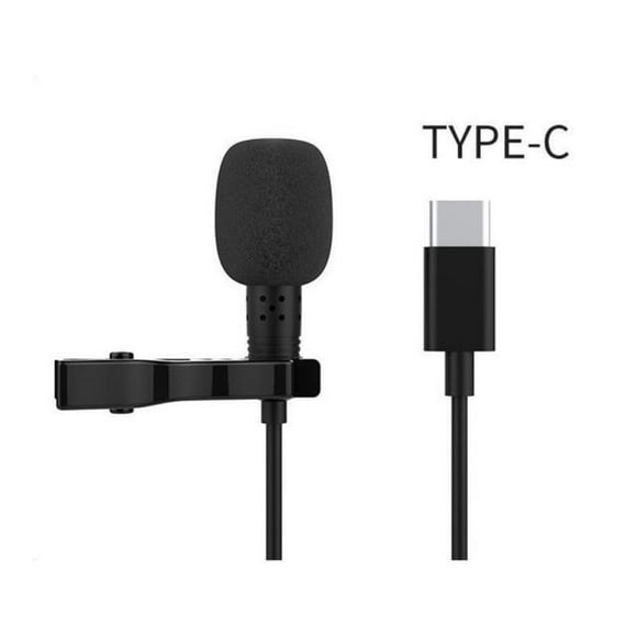 Amdohai Wired microphone, 2-channel computer phone, portable microphone, comfortable collar, broadcasting microphone, audio equipment
