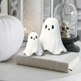 thumbnail image 1 of Fiudx Liquidación navideña Adorno de fantasma lindo con dedo medio para Halloween Figura de fantasma para Halloween Adorno de corazón para Halloween, 1 of 5