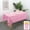 Pink #5, variant on Disposable Plastic Tablecloth | Solid Color Padded Table Cover for Parties, Picnics & Events | 54x72 Inch Waterproof & Stain Resistant | 1-Pack