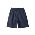 thumbnail image 5 of Men's Big & Tall Baggy Cargo Shorts 9" Inseam Loose Fit Streetwear Hip Hop Casual Short, Y2K Fashion Elastic Waist Drawstring Utility Short Pants for 2026 Summer Lounge, 5 of 7