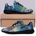 thumbnail image 3 of Sea Turtles Merry ChriStas Palmetto Tree South Carolina Shoes Sneakers Black Size 7, 3 of 7