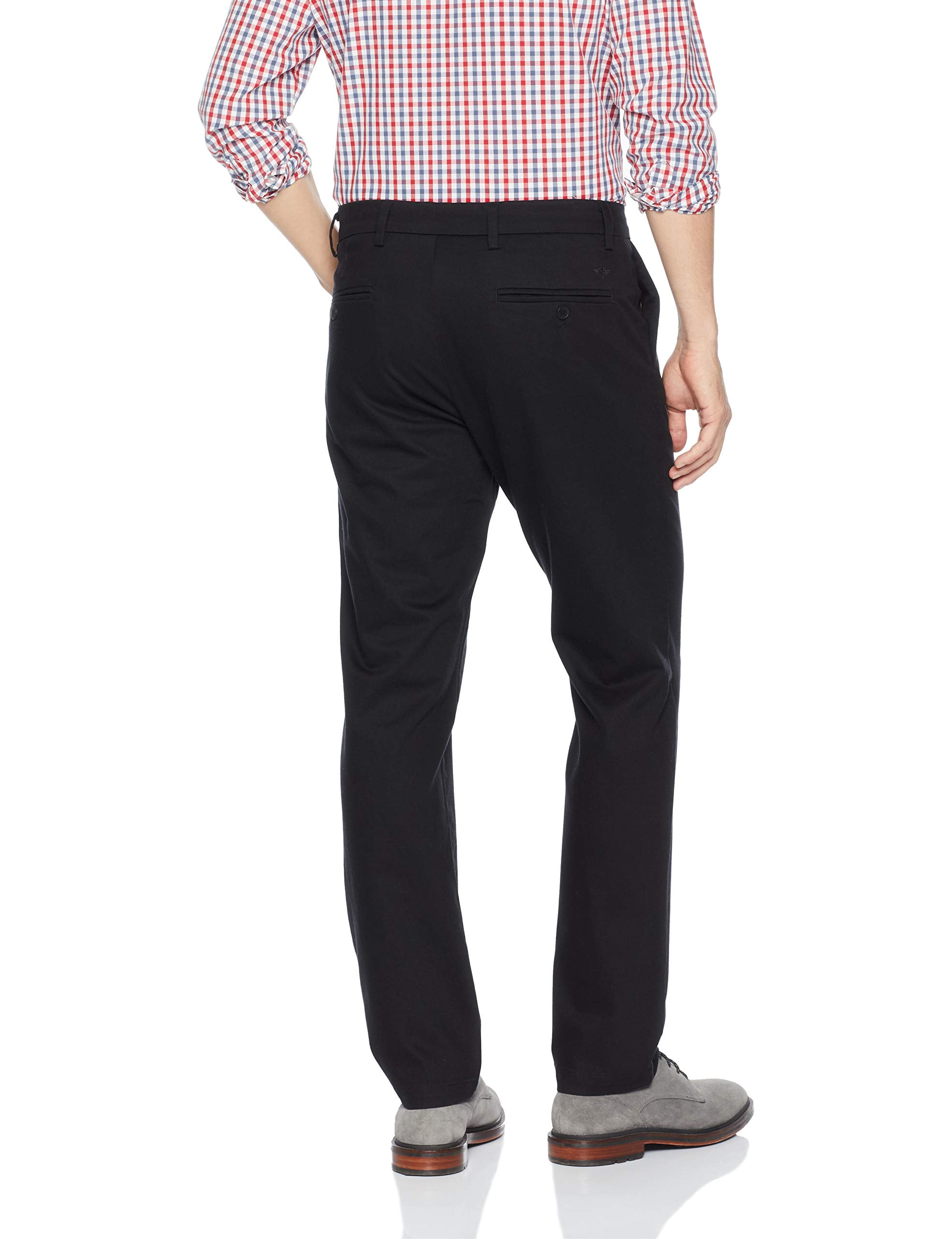 【COSYHARU】All Day Regular Fit Slacks Mens Classic Slacks 30x28, Slim Fit Signature Khaki Lux