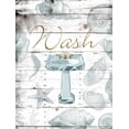 thumbnail image 2 of Grey, Jace 15x18 Black Ornate Wood Framed with Double Matting Museum Art Print Titled - Wash Sink, 2 of 4