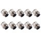 thumbnail image 5 of Conector neumático rápido, enchufe rápido neumático externo Conexión rápida Accesorios para manguera de aire Conector de tráquea Diseño elevado, 5 of 9