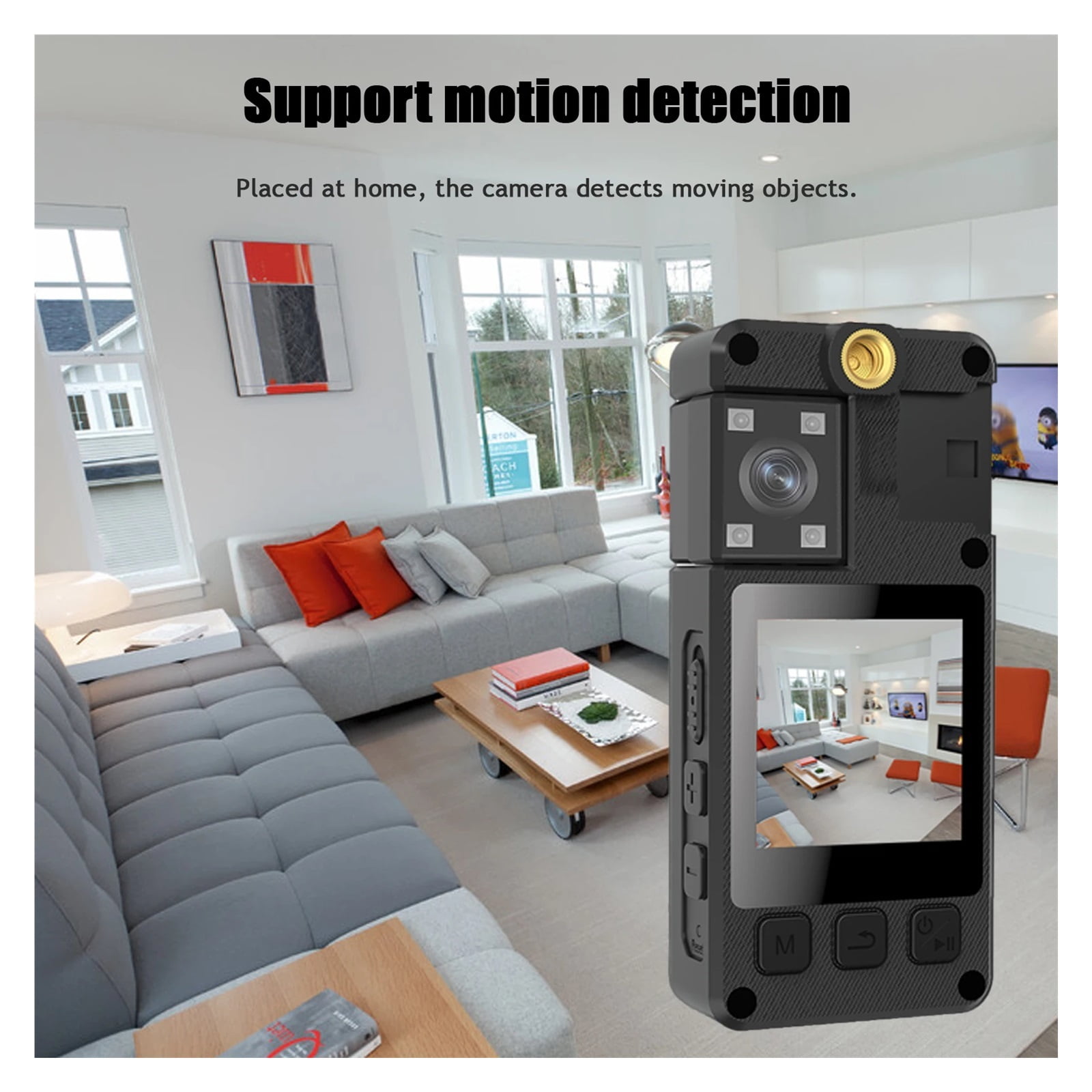 A38 Portable Mini Body Camera 1080P HD IR Night Vision Sports Action DV Cameras 2000mAh Long Time Video Recording