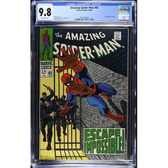 Amazing Spider-Man #65 CGC NM/M 9.8 Off White Comic Book