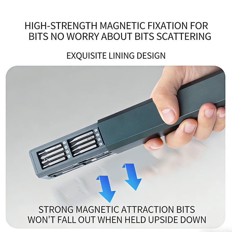(Weiyi-EC)-- 45 In 1 Precision Screwdriver Set, Professional Small Screwdriver Set With Metal Case, Magnetic Repair Tool Kit **--（ 54;i）