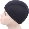 thumbnail image 2 of 5 Pieces/Batch Wig Cap, Used to Make Wigs, Knitted Hat Hair Net, Elastic Nylon Breathable Mesh Hair Net (Color : Black Mesh 2S 3M), 2 of 5