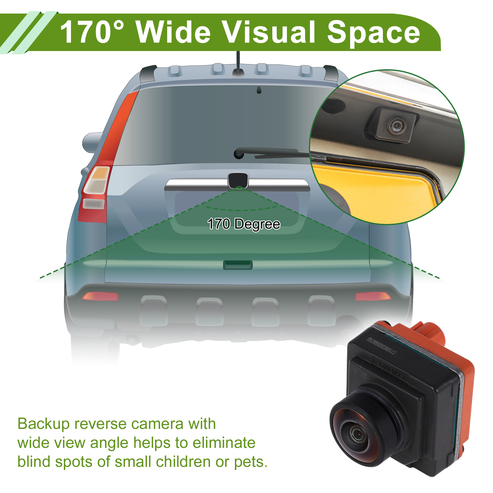 Unique Bargains Car Park Assist Camera for Chevrolet Blazer Equinox 2019-2022