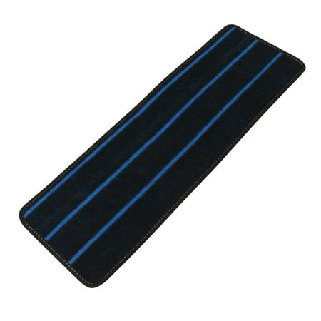 Indoor Stair Pads Polypropylene Fiber Non-slip Staircase Stair Mat Pad Rug Blue Black 75cm x 24cm Only 1 Piece ()