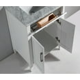 thumbnail image 3 of Vanity Art  24 in. Single Sink Bathroom Vanity Set - White, 3 of 8