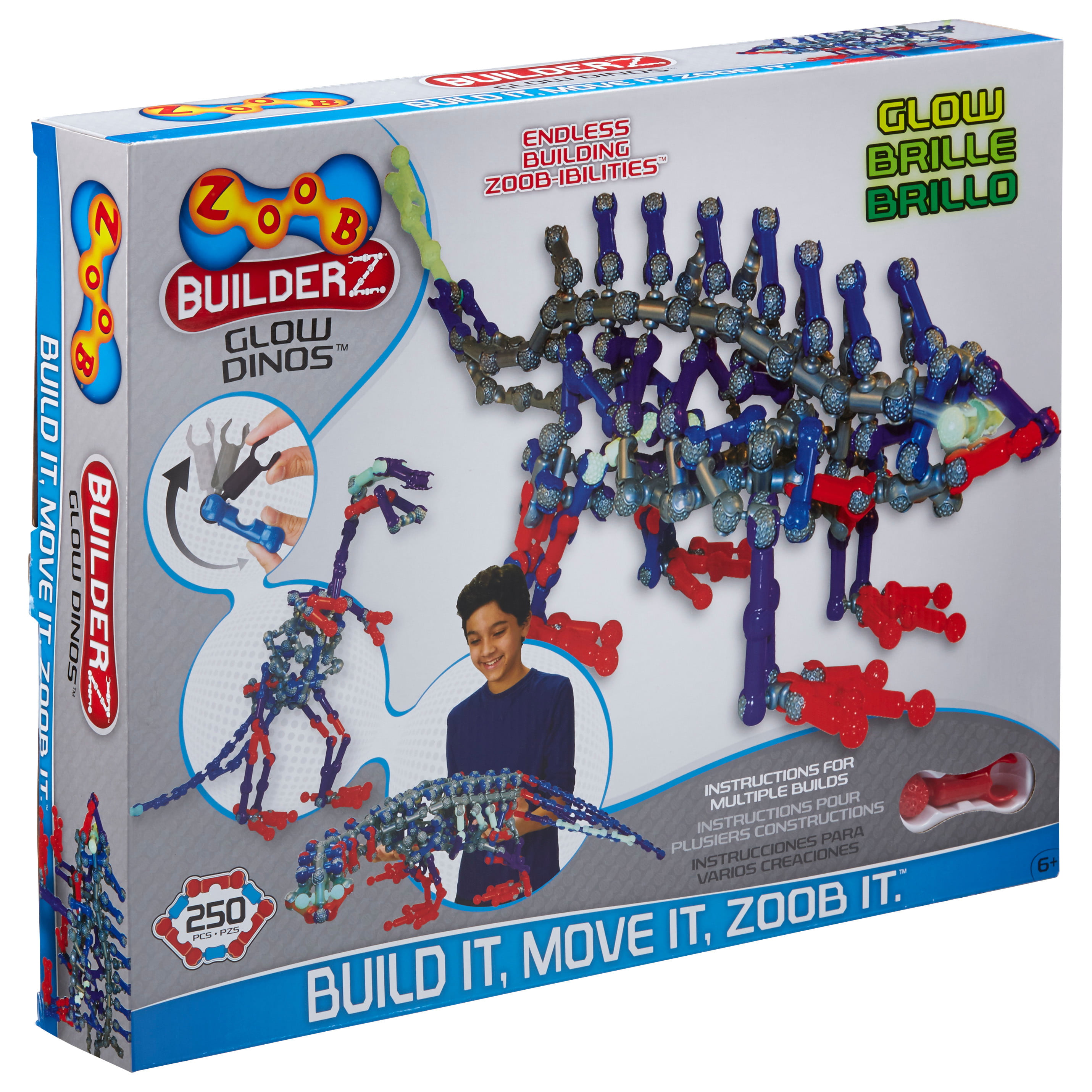 InfiniToy Unlimited Creative Building ZOOB 15 Pieces Building Toy Pack ~ Ages 6+ 