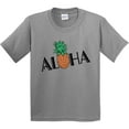 thumbnail image 3 of Inktastic Aloha with Pineapple Youth T-Shirt, 3 of 5